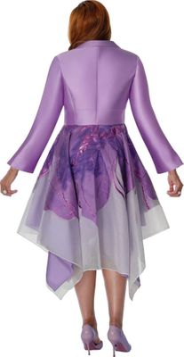 Dorinda Clark Cole <br> (Spring 2026) <br> DCC310301 <br> <br> Lilac <br> 8 10 12 14 16 18 <br> 16w 18w 20w 22w 24w 26w<br><br>Jacquard 1 Piece Dress