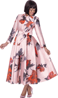 Dresses By Nubiano <br> (Fall 2026) <br> DN101151 <br> <br> Multi <br> 8 10 12 14 16 18 <br> 16w 18w 20w 22w 24w 26w<br><br>1 Piece Dress