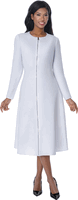 Dresses By Nubiano <br> (Fall 2026) <br> DN101161 <br> <br> White <br> 8 10 12 14 16 18 <br> 16w 18w 20w 22w 24w 26w<br><br>1 Piece Dress