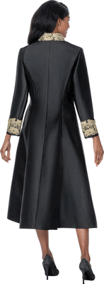 Dresses By Nubiano <br> (Fall 2026) <br> DN101181 <br> <br> Black/Gold <br> 8 10 12 14 16 18 <br> 16w 18w 20w 22w 24w 26w<br><br>1 Piece Dress