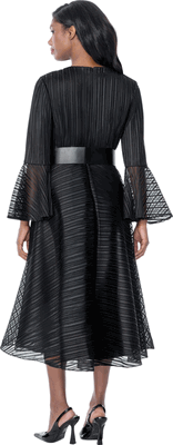 Dresses By Nubiano <br> (Fall 2026) <br> DN101191 <br> <br> Black <br> 8 10 12 14 16 18 <br> 16w 18w 20w 22w 24w 26w<br><br>1 Piece Dress