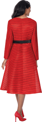 Dresses By Nubiano <br> (Fall 2026) <br> DN101281 <br> <br> Red <br> 8 10 12 14 16 18 <br> 16w 18w 20w 22w 24w 26w<br><br>1 Piece Dress