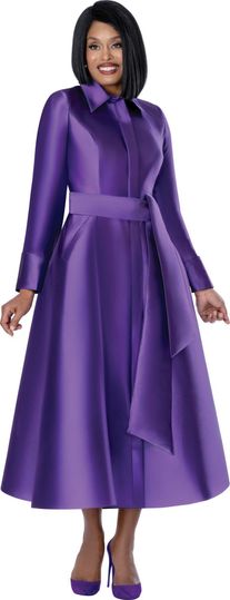 Dresses By Nubiano <br> (Spring 2026) <br> DN100311 <br> <br> Purple <br> 8 10 12 14 16 18 <br> 16w 18w 20w 22w 24w 26w<br><br>Twill