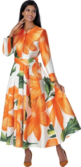 Dresses By Nubiano <br> (Spring 2026) <br> DN100751 <br> <br> Multi <br> 8 10 12 14 16 18 <br> 16w 18w 20w 22w 24w 26w<br><br>Twill