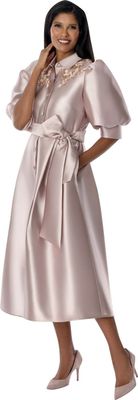 Dresses By Nubiano <br> (Spring 2026) <br> DN100781 <br> <br> Champagne <br> 8 10 12 14 16 18 <br> 16w 18w 20w 22w 24w 26w<br><br>Twill