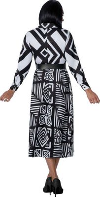 Dresses By Nubiano <br> (Spring 2026) <br> DN100971 <br> <br> Black/White <br> 8 10 12 14 16 18 <br> 16w 18w 20w 22w 24w 26w<br><br>Honeycomb