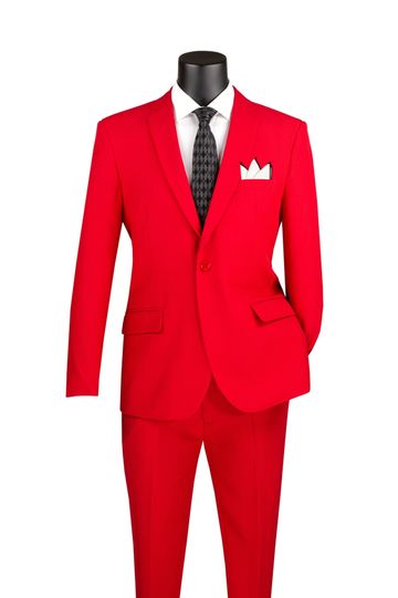 Prestige Couture <br> (Spring 2025) <br> VM-S-2PP <br> <br> Red <br> <br><br>BUDGET COLLECTION