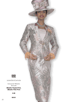 Elite Champagne <br> (Fall & Winter 2025) <br> EC6161-PI <br> <br> Metallic-Pink-Print <br> 8 10 12 14 16 18 20 22 24 26<br><br>Jacket/Skirt/Camisole<br>Exclusive Metallic Brocade