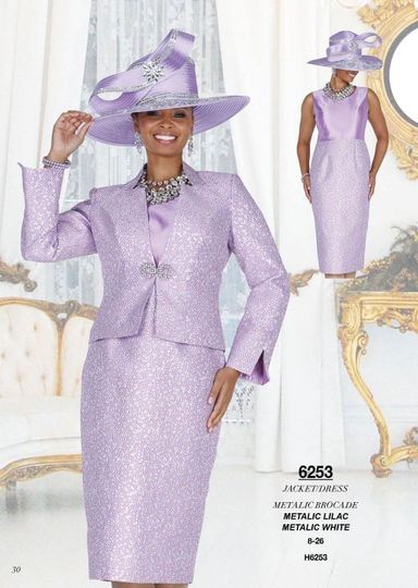 Elite Champagne <br> (Spring/Summer 2026) <br> EC6253 <br> <br> Metallic-Lilac  <br>  Metallic-White <br> 8 10 12 14 16 18 20 22 24 26<br><br>Jacket/Dress<br>Metallic Brocade