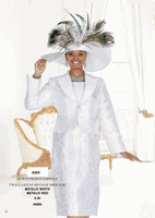 Elite Champagne <br> (Spring/Summer 2026) <br> EC6265 <br> <br> White  <br>  Red <br> 8 10 12 14 16 18 20 22 24 26<br><br>Jacket/Skirt/Camisole<br>Twill Satine/Metallic Lace