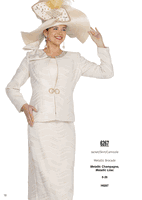 Elite Champagne <br> (Fall & Winter 2025) <br> EC6267 <br> <br> Metallic-Champagne  <br>   Metallic-Lilac <br> 8 10 12 14 16 18 20 22 24 26<br><br>Jacket/Skirt/Camisole<br>Metallic Brocade