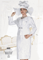 Elite Champagne <br> (Spring/Summer 2026) <br> EC6269 <br> <br> Metallic-Silver  <br>  Metallic-Lilac <br> 8 10 12 14 16 18 20 22 24 26<br><br>Jacket/Dress<br>Metallic Brocade