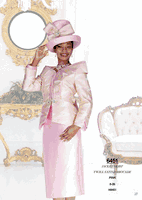 Elite Champagne <br> (Spring/Summer 2026) <br> EC6451 <br> <br> Pink <br> 8 10 12 14 16 18 20 22 24 26<br><br>Jacket/Skirt<br>Twill Satine/Brocade