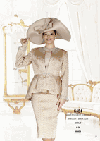 Elite Champagne <br> (Spring/Summer 2026) <br> EC6454 <br> <br> Gold <br> 8 10 12 14 16 18 20 22 24 26<br><br>Jacket/Skirt/Camisole<br>Novelty Brocade