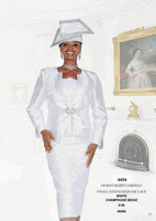 Elite Champagne <br> (Spring/Summer 2026) <br> EC6456 <br> <br> White  <br>   Champagne-Beige <br> 8 10 12 14 16 18 20 22 24 26<br><br>Jacket/Skirt/Camisole<br>Twill Satine/Sequin Lace