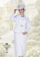 Elite Champagne <br> (Fall/Winter 2026) <br> EC6463 <br> <br> White  <br>  Red <br> 8 10 12 14 16 <br> 18 20 22 24 26<br><br>Jacket/Skirt/Camisole<br>Twill Satin/Lace