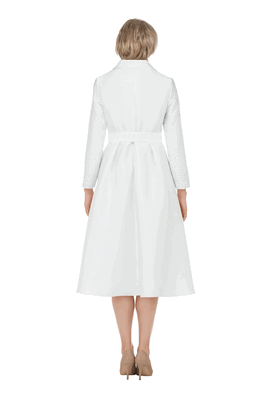 Giovanna <br> (2026) <br> GVD1699-Wh <br> <br> White <br> 8 10 12 14 16 18<br>16w 18w 20w 22w 24w 26w 28w<br><br>Stone Embellished Silky Twill Belted Midi Dress Giovanna <br> (2026) <br> GVD1699-Wh <br> <br> White <br> 8 10 12 14 16 18<br>16w 18w 20w 22w 24w 26w 28w<br><br>Stone Embellished Silky Twill Belted Midi Dress