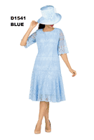 Giovanna <br> (2026) <br> GVD1541 <br> <br> Black <br> 8 10 12 14 16 18 <br> 14w 16w 18w 20w 22w 24w 26w <br><br>1pc Embroidery Lux Lace Pleated Flare Dress