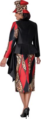 GMI Fancies <br> (Fall 2025) <br> G400563 <br> <br> Multi/Red <br> 8 10 12 14 16 18 <br> 16w 18w 20w 22w 24w<br>  26w 28w 30w <br><br> 3 Piece Skirt Suit - Twill GMI Fancies <br> (Fall 2025) <br> G400563 <br> <br> Multi/Red <br> 8 10 12 14 16 18 <br> 16w 18w 20w 22w 24w<br>  26w 28w 30w <br><br> 3 Piece Skirt Suit - Twill