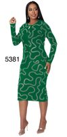 Kayla <br> (2025) <br> KA5381 <br> <br> Green/Silver <br> 8 10 12 14 16 18 20 22 24<BR><BR>Rhinestone Wave Pattern Knit Skirt Suit Kayla <br> (2025) <br> KA5381 <br> <br> Green/Silver <br> 8 10 12 14 16 18 20 22 24<BR><BR>Rhinestone Wave Pattern Knit Skirt Suit
