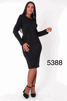 Kayla <br> (2026) <br> KA5388 <br> <br> Black <br> 6 8 10 12 14 16 18 20 22 24<BR><BR>Glimmer Sheath Knit Dress Kayla <br> (2026) <br> KA5388 <br> <br> Black <br> 6 8 10 12 14 16 18 20 22 24<BR><BR>Glimmer Sheath Knit Dress