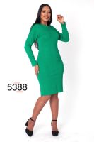 Kayla <br> (2026) <br> KA5388 <br> <br> Emerald <br> 6 8 10 12 14 16 18 20 22 24<BR><BR>Sparkle Knit Dress