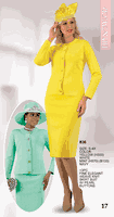 Lily & Taylor <br> (SALE) <br> LT836-Mi <br> <br> Mint <br> XL 2x 3x<BR><BR>3 Piece Knit Suit