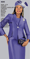 Lily & Taylor <br> (Volume 133) <br> LT4343 <br> <br> Purple   <br>  Orange   <br>  Black   <br>  Mocha   <br>  White   <br>  Navy   <br>  Gold   <br>  4 6 8 10 12 14 16 18 20 22 24 <BR><BR> 3PC Silky Twill Skirt Suit with Rhinestone Buttons on Sleeves & Brooch
