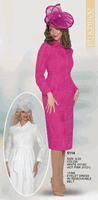 Lily & Taylor <br> (Volume 134) <br> LT5114 <br> <br> White  <br>  Hot-Pink <br> 8 10 12 14 16 18 20<BR><BR>Fine Eyelet Dress w/Removable Belt