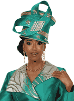 Lisa Rene Hats <br> (Fall 2025) <br> HAT<br>LR-H66980 <br> <br> Green