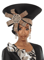 Lisa Rene Hats <br> (Fall 2025) <br> HAT<br>LR-HJ0229 <br> <br> Black