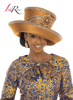 Lisa Rene Hats <br> (Fall/Holiday 2026) <br> HAT<br>LRH3399 <br> <br> Gold