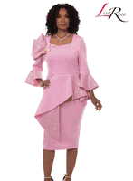 Lisa Rene <br> (Spring/Summer 2026) <br> LR3388 <br> <br> CANDY-PINK <br> 4 6 8 10 12 14 16 18 20<br> <br> Dress <br> Poly/Spandex Fabric Designed With Candy Pink Sequins Novelty Fabric, Trimmed With Gold & Pink Hardware