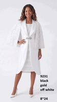Lusso <br> (Fall/Winter 2026) <br> LU9231-OF <br><br>Off-White <br> 8 10 12 14 16 18 20 22 24<br><br>Silky shawl collar duster w/tiered dress, floral capelet, sequins & deco clasp Lusso <br> (Fall/Winter 2026) <br> LU9231-OF <br><br>Off-White <br> 8 10 12 14 16 18 20 22 24<br><br>Silky shawl collar duster w/tiered dress, floral capelet, sequins & deco clasp