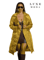 Luxe Moda <br> (Fall/Holiday 2025) <br> LM-464 <br> <br> Mustard <br> S/M  L/XL  1X/2X<br> <br> Coat