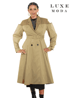 Luxe Moda <br> (Fall/Holiday 2025) <br> LM-476 <br> <br> Beige/Khaki <br> S/M  L/XL  1X/2X<br> <br> Coat