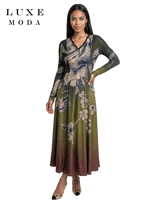 Luxe Moda <br> (Fall/Holiday 2026) <br> LM-542 <br> <br> Multi <br> S/M L/XL 1X/2X<br> <br> Dress Luxe Moda <br> (Fall/Holiday 2026) <br> LM-542 <br> <br> Multi <br> S/M L/XL 1X/2X<br> <br> Dress