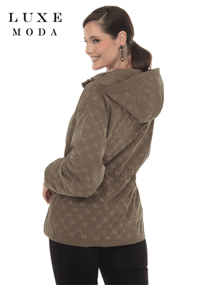 Luxe Moda <br> (Fall/Holiday 2026) <br> LM-548 <br> <br> WHITE <br> S/M L/XL 1X/2X<br> <br> Jacket