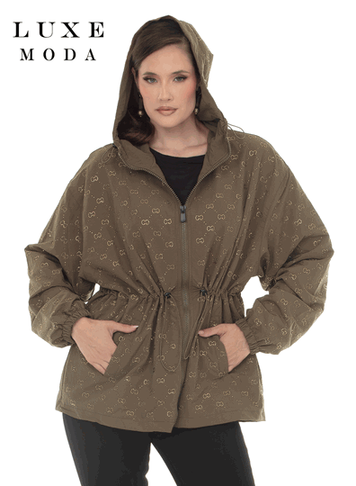 Luxe Moda <br> (Fall/Holiday 2026) <br> LM-548 <br> <br> KHAKI <br> S/M L/XL 1X/2X<br> <br> Jacket
