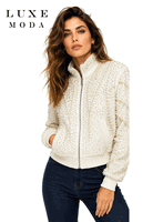 Luxe Moda <br> (Fall/Holiday 2026) <br> LM-572 <br> <br> OFF-WHITE <br> S M L XL<br> <br> Jacket Luxe Moda <br> (Fall/Holiday 2026) <br> LM-572 <br> <br> OFF-WHITE <br> S M L XL<br> <br> Jacket