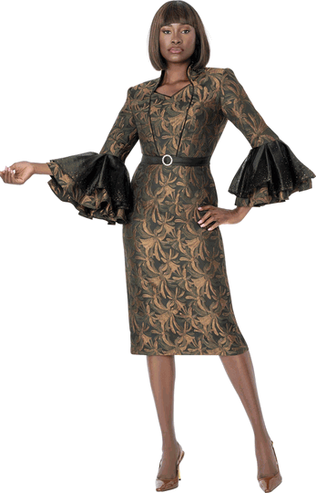 Susanna <br> (Fall 2026) <br> s3005 <br> <br> Multi <br> 8 10 12 14 16 18 20 22 <br> 1 Piece Dress