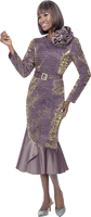 Terramina <br> (Fall 2026) <br> T7209 <br> <br> Orchid  <br>  White <br> 8 10 12 14 16 18 20 22 <br> 1 Piece Dress