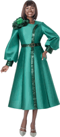 Terramina <br> (Fall 2026) <br> T7351 <br> <br> Emerald <br> 8 10 12 14 16 18 20 22 <br> 1 Piece Dress
