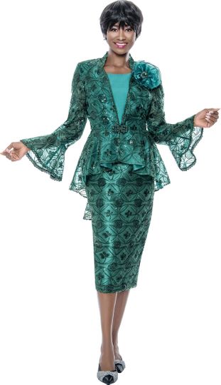 Terramina <br> (Fall 2025) <br> T7184 <br> <br> GREEN <br> 8 10 12 14 16 18 20 22 <br>