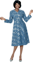 Terramina <br> (Fall 2025) <br> T7343 <br> <br> BLUE <br> 8 10 12 14 16 18 20 22 <br>