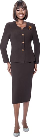 Terramina <br> (Fall 2025) <br> T9004 <br> <br> BROWN  <br>  WHITE <br> 8 10 12 14 16 18 20 22 24 <br>