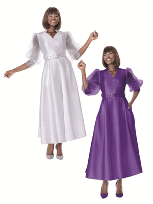 Terramina <br> (Fall 2026) <br> T7033-PU <br> <br> Purple  <br>  Black <br> 8 10 12 14 16 18 20 22 <br> 1 Piece Dress