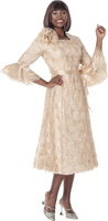 Terramina <br> (Fall 2026) <br> T7049-CH <br> <br> Champagne   <br>  Black <br> 8 10 12 14 16 18 20 22 <br> 1 Piece Dress