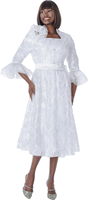Terramina <br> (Fall 2026) <br> T7049-WH <br> <br> White  <br>  Black <br> 8 10 12 14 16 18 20 22 <br> 1 Piece Dress