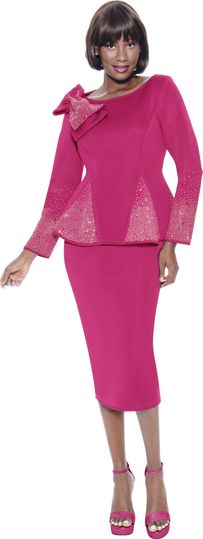 Terramina <br> (Fall 2025) <br> T7108 <br> <br> FUCHSIA <br> 8 10 12 14 16 18 20 22 <br>